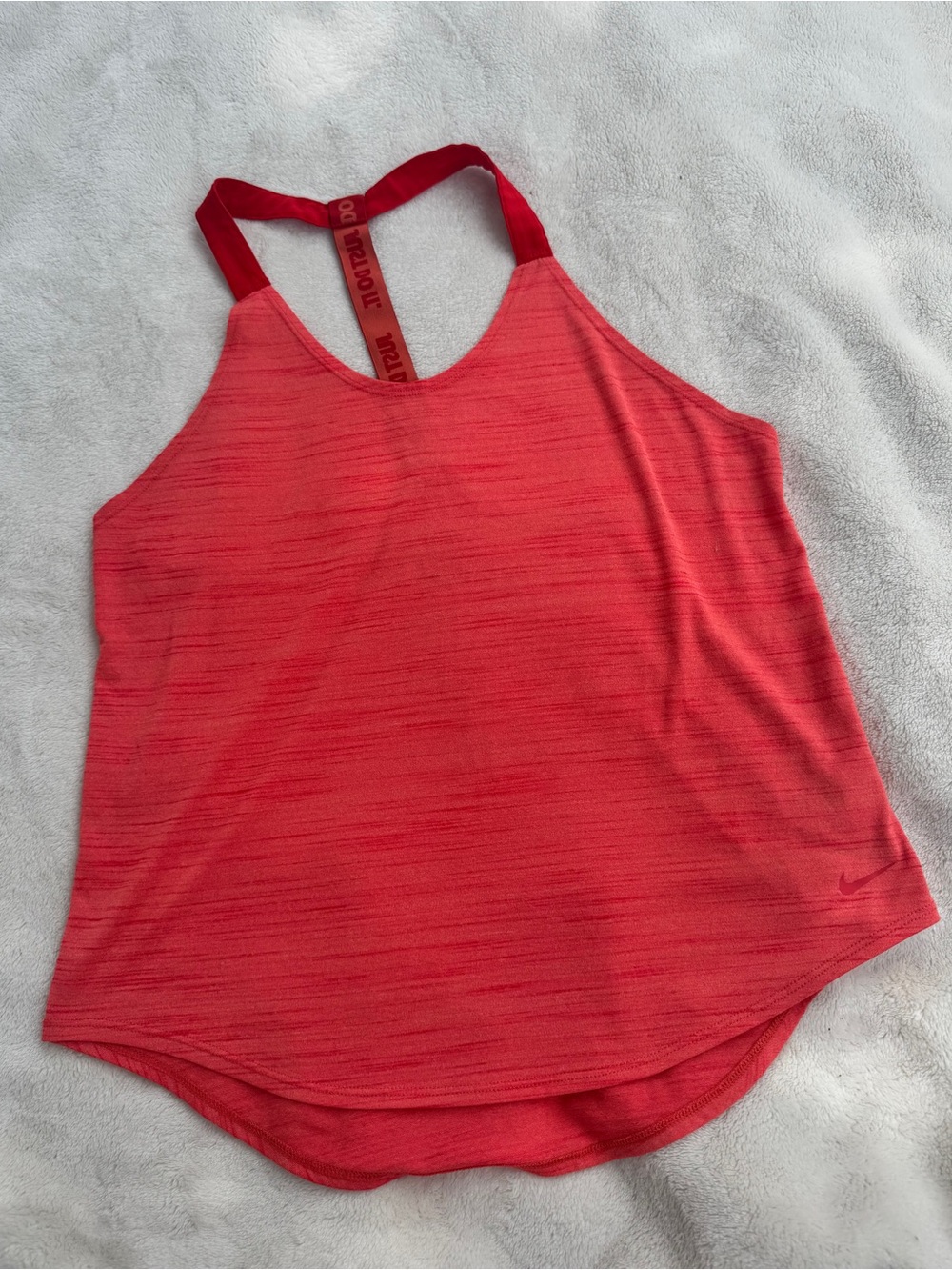 Nike Dri-FIT Coral Racerback Workout Tank Medium